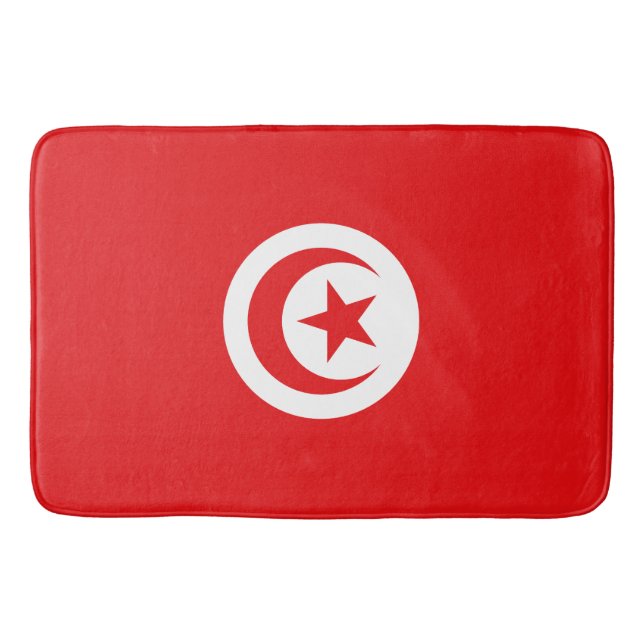 Flag of Tunisia Bath Mat (Front)