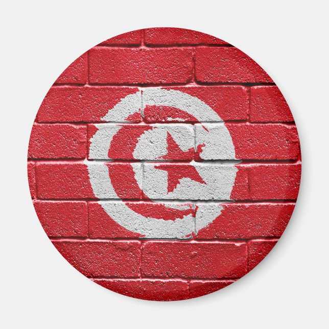 Flag of Tunisia Magnet (Front)