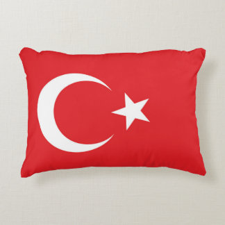 Flag of Turkey Accent Pillow