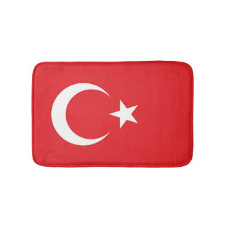 Flag of Turkey Bath Mat