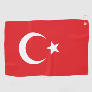 Flag of Turkey Golf Towel