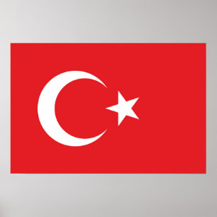 Flag of Turkey Poster
