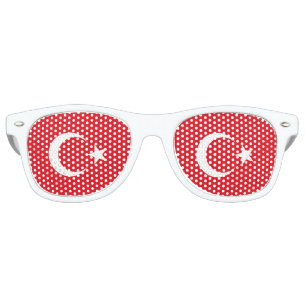 Flag of Turkey Retro Sunglasses