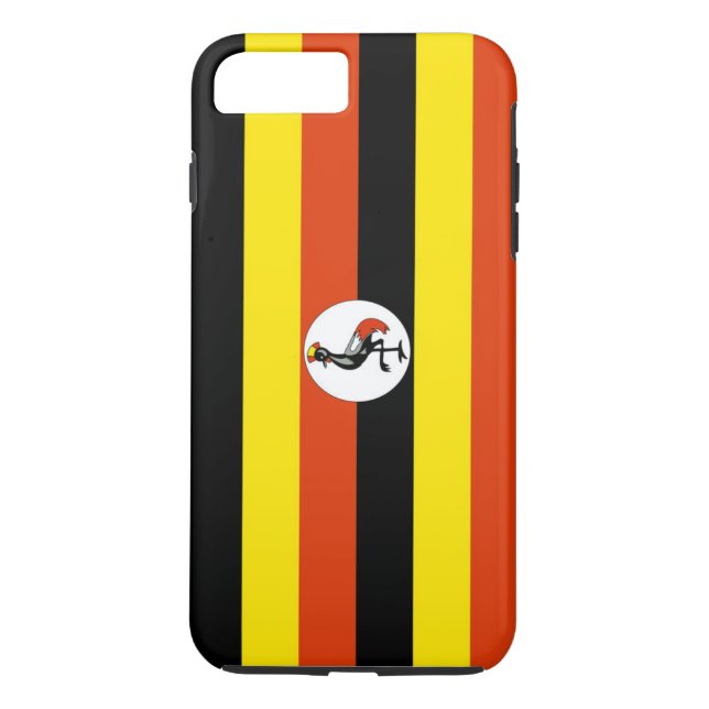 Flag of Uganda Case-Mate iPhone Case (Back)