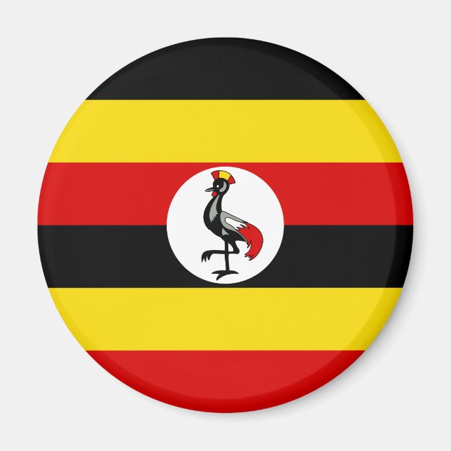 Flag of Uganda Magnet (Front)