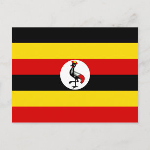 Flag of Uganda Postcard