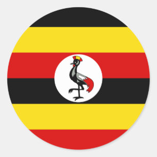 Flag of Uganda Sticker