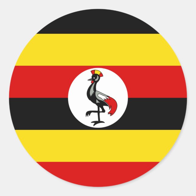 Flag of Uganda Sticker (Front)