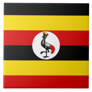 Flag of Uganda Tile