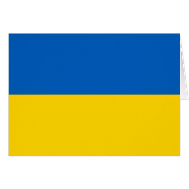 Flag of Ukraine (Front Horizontal)