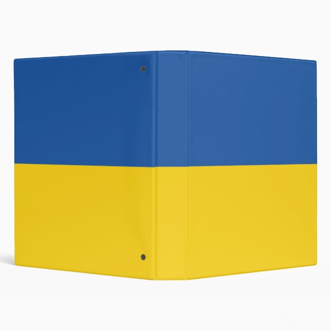 Flag of Ukraine Button Binder (Background)