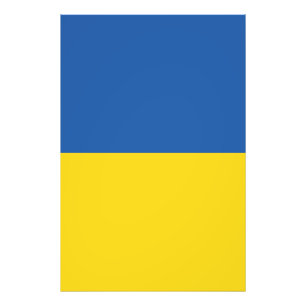 Flag of Ukraine Button Photo Print