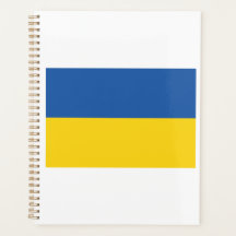 Flag of Ukraine Button Planner