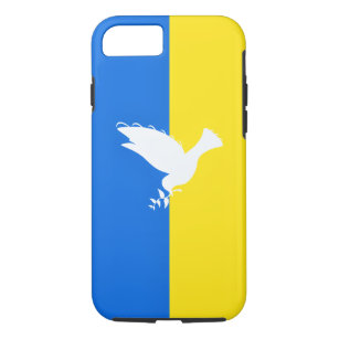 Flag of Ukraine - Dove of Peace - Freedom - Peace  Case-Mate iPhone Case