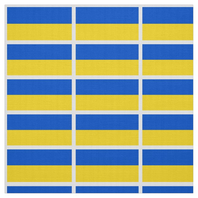 Flag of Ukraine Fabric (Swatch)