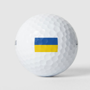 Flag of Ukraine Golf Balls