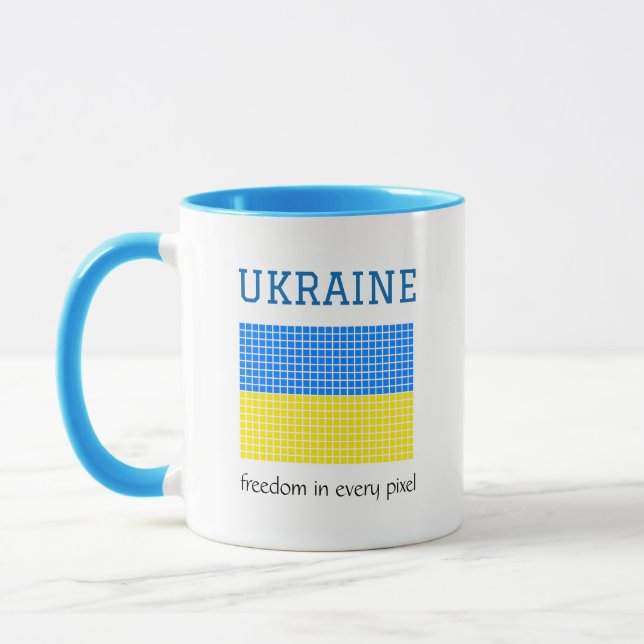 Flag of UKRAINE Mug (Left)