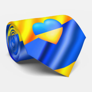 Flag of Ukraine - Peace - Freedom Neck Tie
