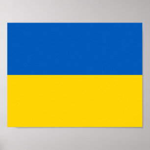 Flag of Ukraine Poster
