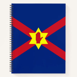 Flag of Ulster Nation (Northern Ireland) Notebook