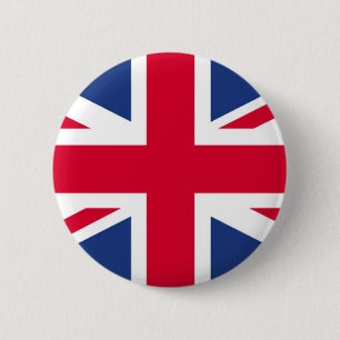 Flag of United Kingdom 2 Inch Round Button