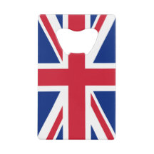 Flag of  United Kingdom Credit Card Bottle Opener