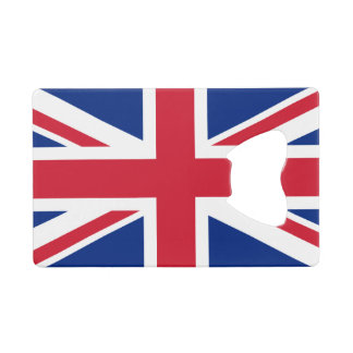 Flag of  United Kingdom Credit Card Bottle Opener