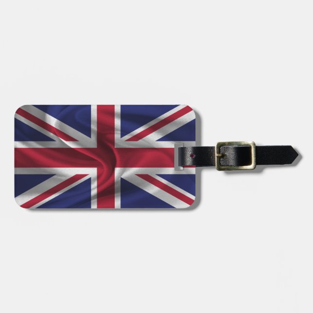 Flag Of United Kingdom Luggage Tag (Front Horizontal)