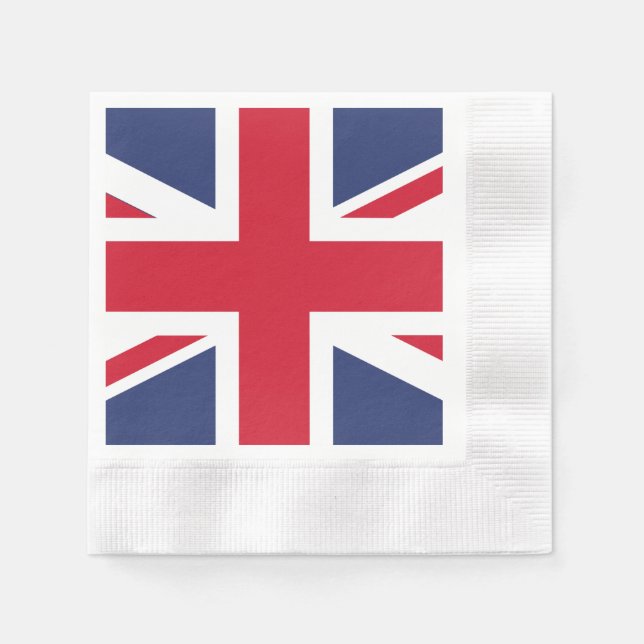 Flag of United Kingdom Napkin (Front)
