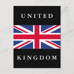 Flag of United Kingdom Postcard