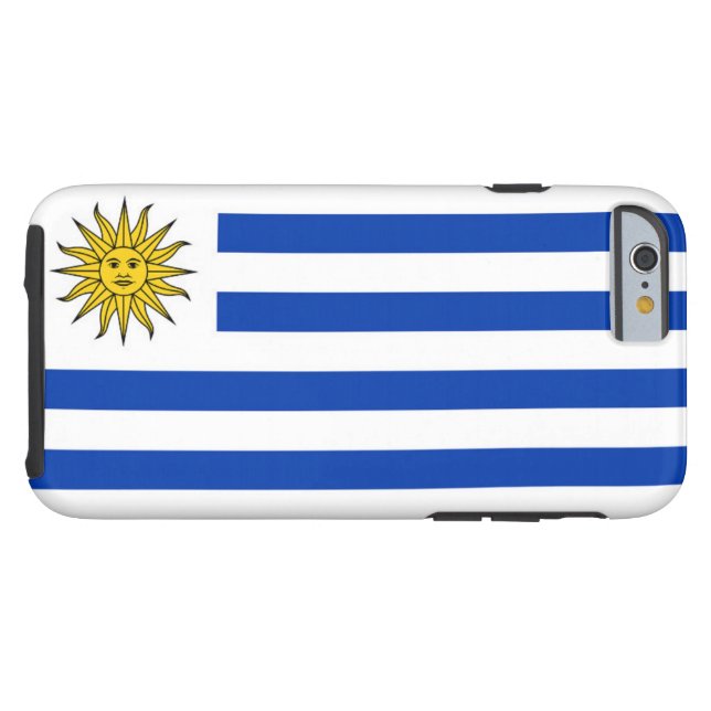 Flag of Uruguay Case-Mate iPhone Case (Back Horizontal)