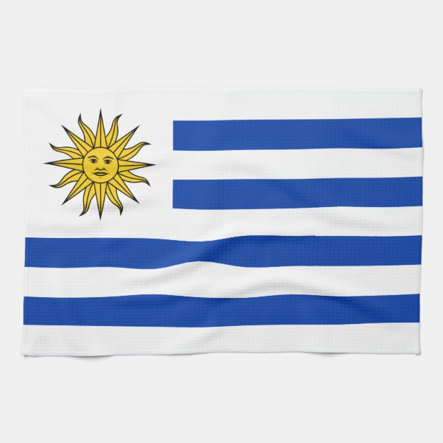 Flag of Uruguay Kitchen Towel (Horizontal)