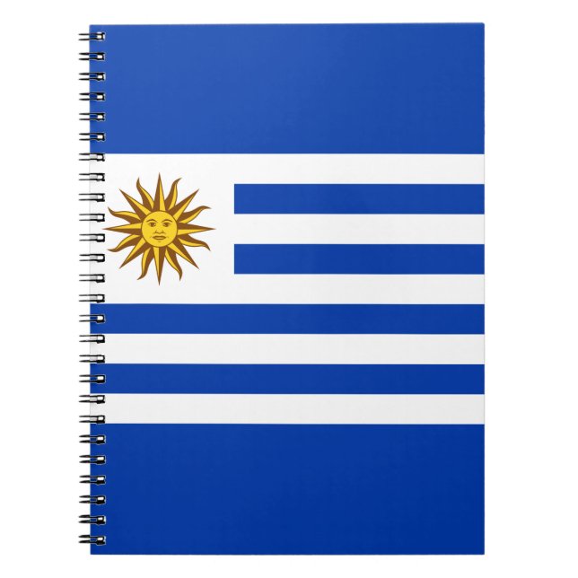 Flag of Uruguay Notebook (Front)