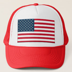 flag of usa a love america trucker hat