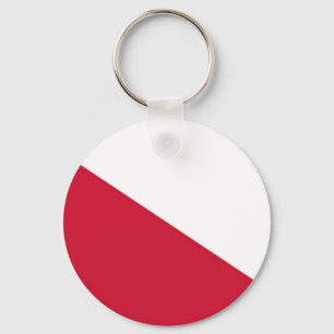 Flag of Utrecht (city) Keychain