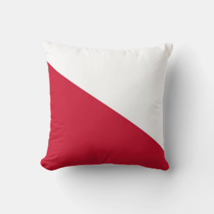 Flag of Utrecht (city) Throw Pillow