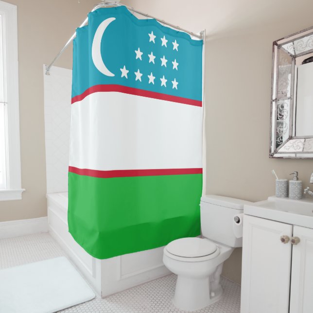 Flag of Uzbekistan (In Situ)