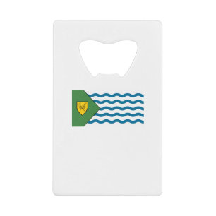 Flag of Vancouver, British Columbia Credit Card Bottle Opener