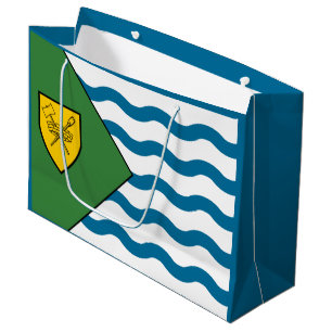 Flag of Vancouver, British Columbia Large Gift Bag