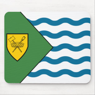 Flag of Vancouver, British Columbia Mouse Pad
