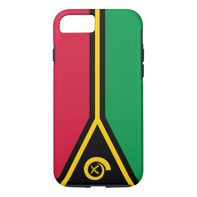Flag of Vanuatu Case-Mate iPhone Case (Back)