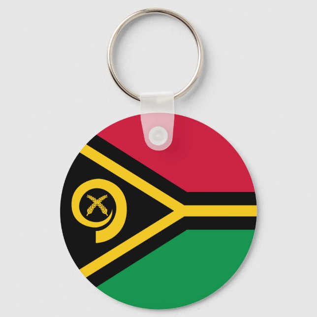 Flag of Vanuatu Keychain (Front)