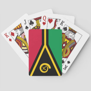 Flag of Vanuatu Playing Cards