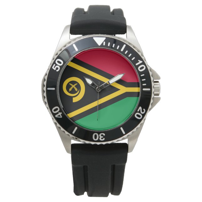 Flag of Vanuatu Watch (Front)