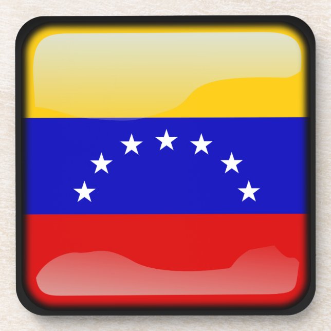 Flag of Venezuela Coaster (Front)