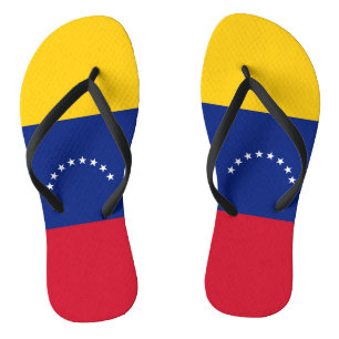 Flag of Venezuela Flip Flops
