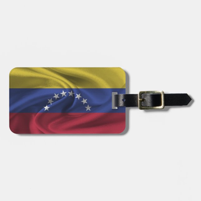Flag Of Venezuela Luggage Tag (Front Horizontal)