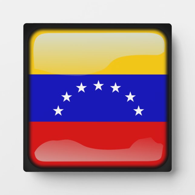 Flag of Venezuela Plaque (Front)