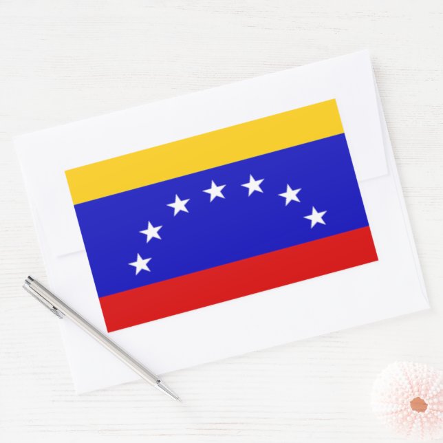 Flag of Venezuela Sticker (Envelope)