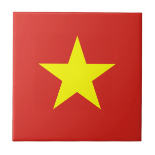 Flag of Vietnam Ceramic Tile